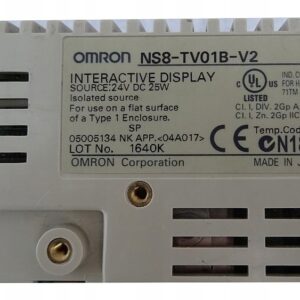 Alternative view of Omron HMI Touch Panel, Model Number: NS8-TV01B-V2 (Refurbished)