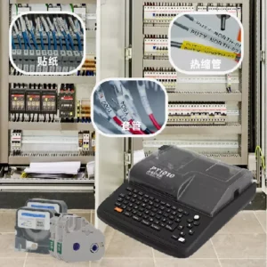 Alternative view of PUTY PT1010 Waterproof Cable ID Printer PVC Tube Cable Printer With Tube Ferrule Thermal Transfer Printing